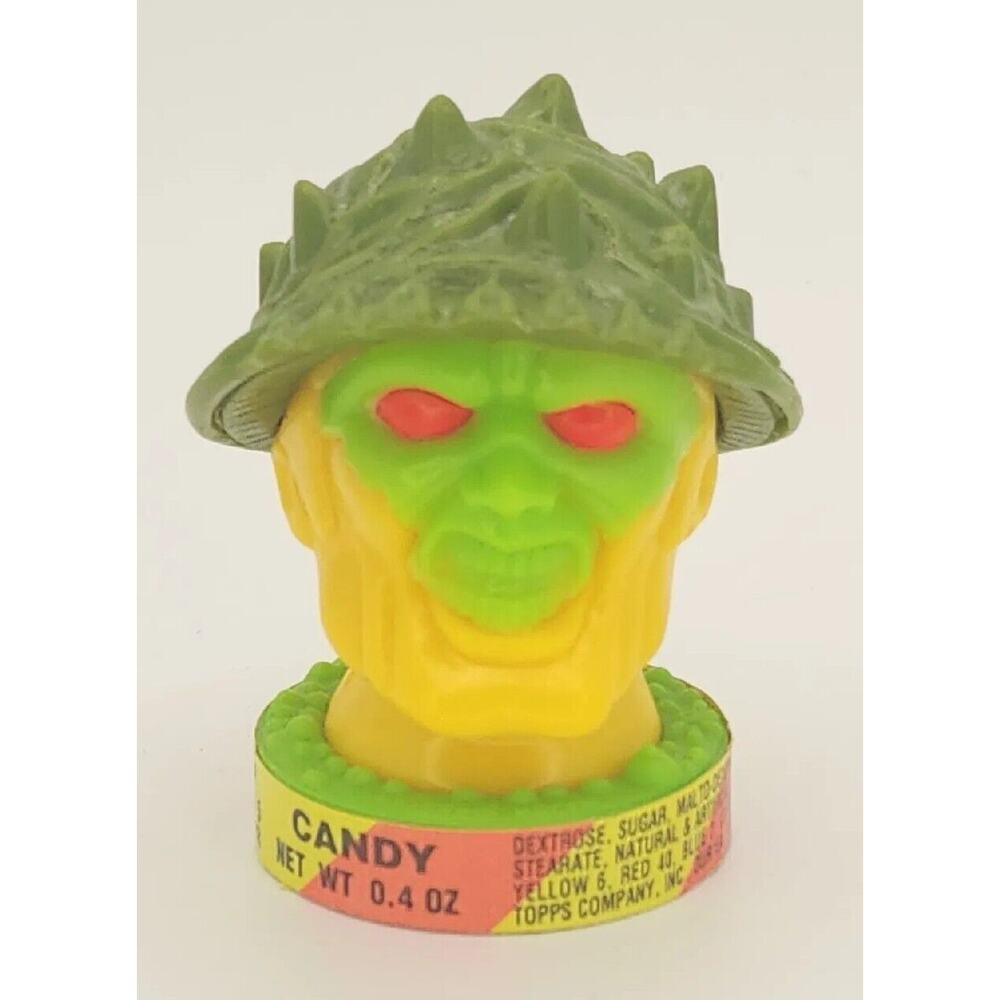 Vintage‎ 1991Topps Toxic Crusaders Candy Container Heads Major Disaster NOS PB82